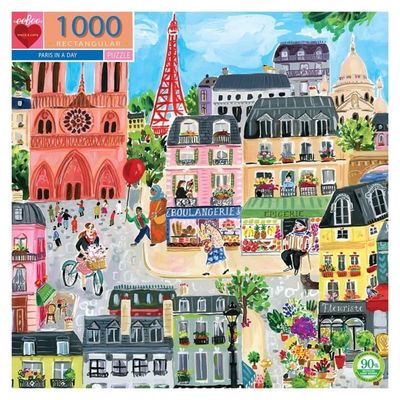 eeBoo Puslespill - Paris på en dag (EPZTPD2)
