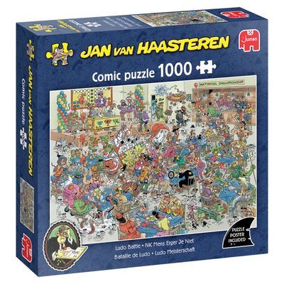 Jan Van Haasteren Puzzle Championship Puslespill 1000 brikker