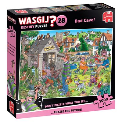 Wasgij Destiny Puzzle 28: Dad Cave! 1000 bitar