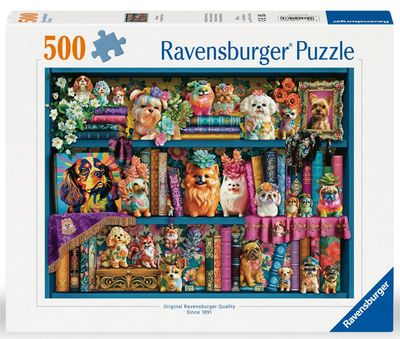 Precious Porcelain Pups Pussel 500 bitar, Ravensburger