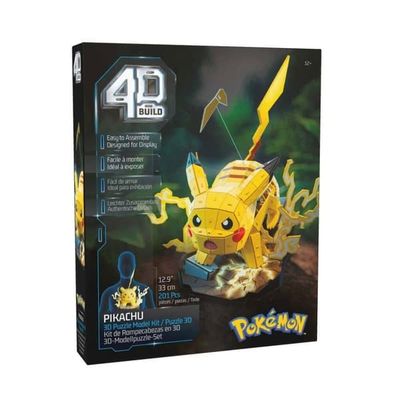 Pokemon 4D Build Pussel Pikachu 30cm