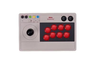8Bitdo Arcade Stick, Joystick/Styrepinne, Nintendo Switch, Nintendo Switch Lite, PC, Analog/digital, Ledning & Trådløs, Bluetooth/USB, USB Type-C