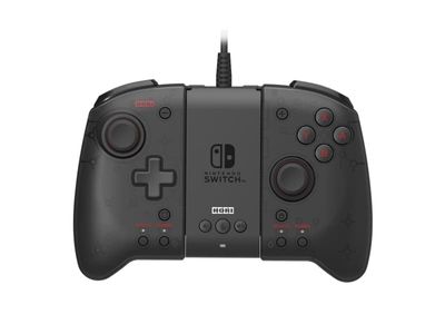 Hori Split Pad Pro, Gamepad, Nintendo Switch, D-pute, Hjem-knapp, Turboknapp, Ledning & Trådløs, USB, Sort