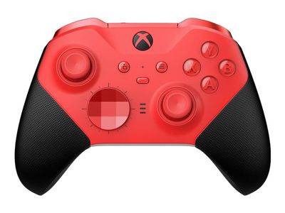 Microsoft Xbox Elite Wireless Controller Series 2 - Core - Håndkonsoll - trådløs - Bluetooth - rød - for PC, Microsoft Xbox Series S, Microsoft Xbox