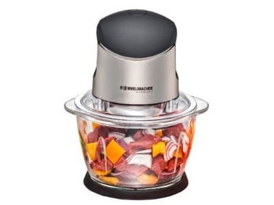 Rommelsbacher MZ 400, 1 l, Svart, Rostfritt stål, Glas, Rostfritt stål, CE, 400 W