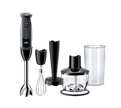 Braun MultiQuick 5 MQ 5237 BK, Stavmixer, 0,5 l, Iskrossning, 1,2 m, 1000 W, Svart