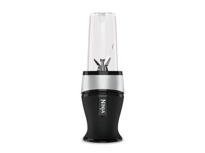 Ninja QB3001, Bänkmixer, 0,47 l, Iskrossning, 700 W, Svart, Silver