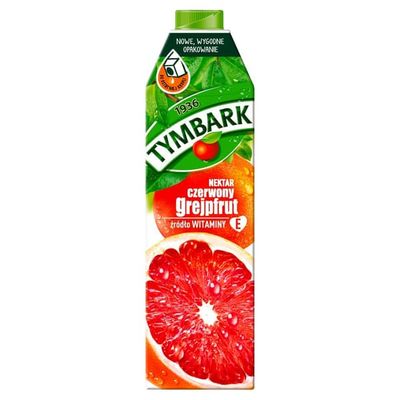 Tymbark Röd Grapefrukt Nektar 1 l
