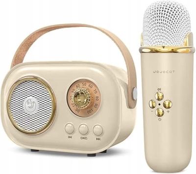 BLUETOOTH HØJTTALER MED MIKROFON KARAOKESÆT TIL BØRN GAVE HD STEREO
