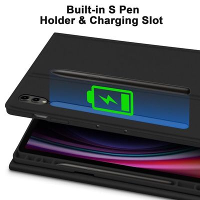 INF Beskyttende etui med tastatur for Samsung Galaxy Tab Samsung Galaxy Tab S7 FE 5G 12.4