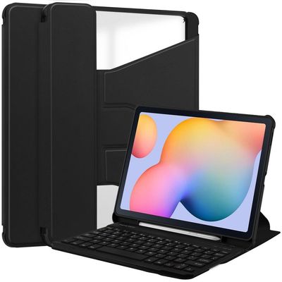 INF Bluetooth-tastaturdeksel for Samsung Tab S7+/S8+/S7 FE