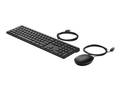 HP Desktop 320MK - Tastatur- og mussett - for HP 245 G9, 246 G7, 340 G7; EliteBook 830 G6; ProBook 440 G7, 445 G6, 455 G6, 635, 645 G4