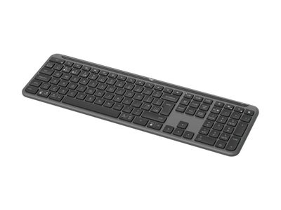Logitech Signature Slim K950 - Tastatur - trådløs - Bluetooth 5.1 LE - Pan Nordic - grafitt