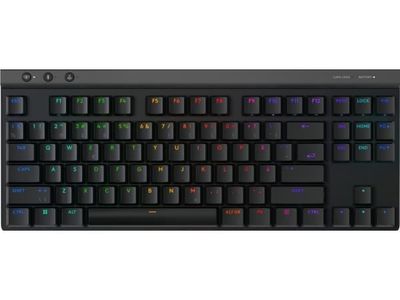 Logitech G G515 - Tastatur - LIGHTSPEED - TKL - bakgrunnsbelyst - trådløs - 2.4 GHz, Bluetooth, USB - svart
