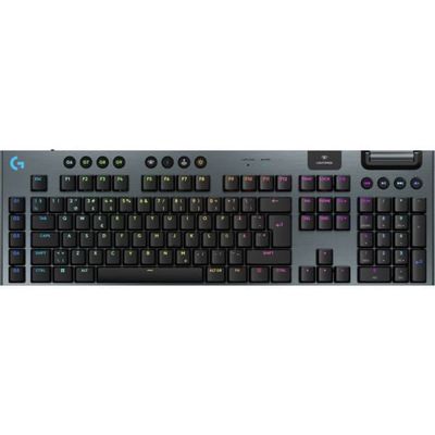 Logitech G915 X LIGHTSPEED -lavprofil gaming tastatur, Tactile switches, sort