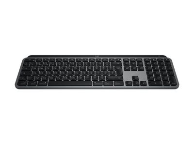 Logitech Master Series MX Keys S for Mac - Tastatur - full size - bakbelysning - trådløs - Bluetooth LE - QWERTY - Nordisk (dansk/finsk/norsk/svensk)