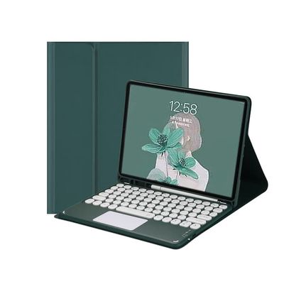 Klapcover og Bluetooth Tastatur Royal bailey TYC-X610 til Samsung tab S10+ 12.4" X820/S9 FE+ X610/S9+ X810/S7+ T970/S7 FE T730/S8+ X800