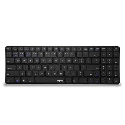 Rapoo Tangentbord Mm Slim Svart E9100m