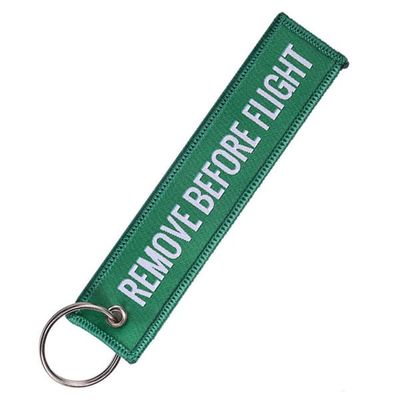 Keychain Fjern før flypilotbomberjakke grøn