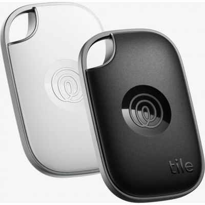 Tile Pro 2024 locator, 2-pack, sort og hvid