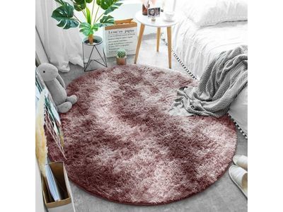 Strado Rundt teppe Ombre Strado 160x160 OmbreLilla (rosa) universal