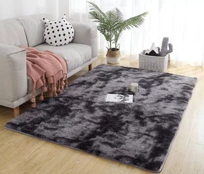 Strado Carpet Ombre Shaggy Strado 200x290 OmbreGrey (tummanharmaa) universaali matto (tummanharmaa)