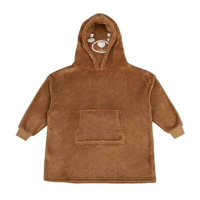 Brand Lab Childrens/Kids Character Teddy Bear Hoodie Blanket