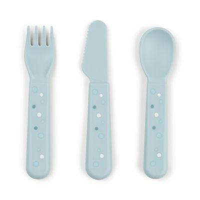 Foodie Bestickset Happy Dots Blå Done by Deer