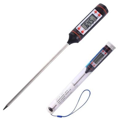 Digital kjøkkentermometer for mat, BBQ og væsker stekermometer
