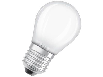 OSRAM 4099854255830 LED (RGB)-lamp EEK A (A - G) E27 Dråbeform 3.8 W = 60 W Varmhvid (Ø x H) 45 mm x 45 mm 1 stk