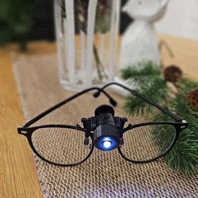 LED-lampa för glasögon