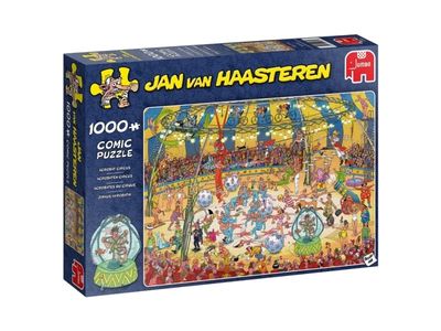 Jan van Haasteren Acrobate Circus 1000 pcs, 1000 stykker, Komikk, 12 år