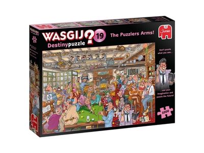 Wasgij Destiny 19 1000 pcs, 1000 stykker, Komikk, 12 år