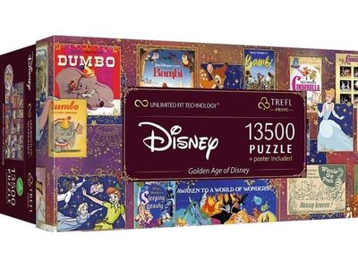 Trefl Puzzle Prime Disney - Golden Age of Disney 13500 stykker (81026)