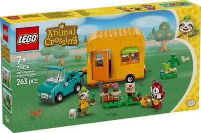 Leif med campingvogn og hagebutikk LEGO® Animal Crossing (77054)