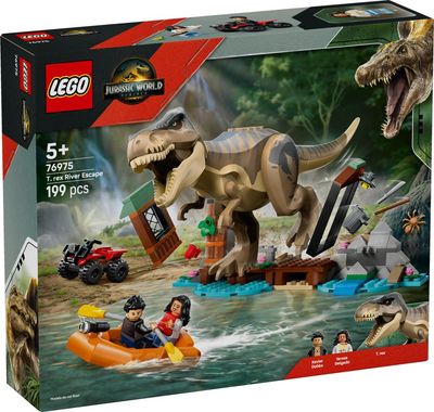 Flodflykt med T. rex LEGO® Jurassic World (76975)