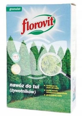 Florovit gødning til tuja 1 kg granulat