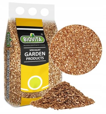 Naturlig havebrugsvermiculit 1-5 mm 5 l