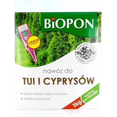 GØDNING - TIL TUI- OG CYPRESSTRÆER 3 KG - BR BIO-1532