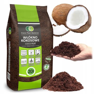 Løsne kokosfibre til planter og blomster 10mm 20L BIOVITA