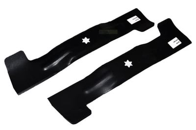 2 x 46,7 CM gräsklippare kniv för MTD 742-04020 / 742-04021, 742-04020A / 742-04021A