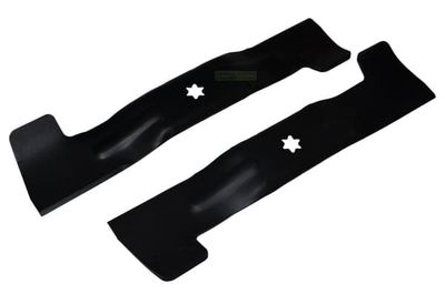 2 x 46,7CM gräsklippare kniv för 125/92, 135/92, 155/92, 160/92, 180/92 MTD LUX BLACK