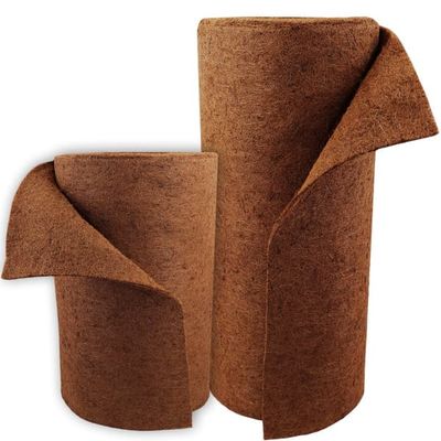 20 m kokosfibermåtte Vinterbeskyttelse Skråningsmåtte Kokosfibermåtte 800 g/m² 0,5 m bred