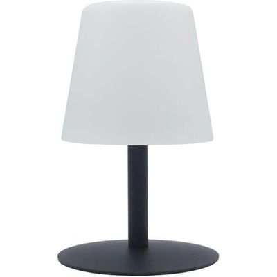 LUMISKY Standy Mini Rock sladdlös LED-bordslampa - H 25 cm - Grå och vit
