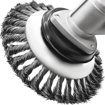 OBOSOE Ogräsborste för Grästrimmer – Universalt Trimmerhuvud för Effektiv Rengöring