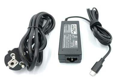 VIRTALÄHDE Yleiskäyttöinen kannettavan tietokoneen laturi 45 W USB-C verkkovirtajohdolla
