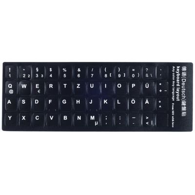 Tarrat kannettavan tietokoneen näppäimistölle PC QWERTZ Saksa Deutsch DE 11x13 mm