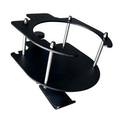 INF Hodesettstativ med koppholder - Svart