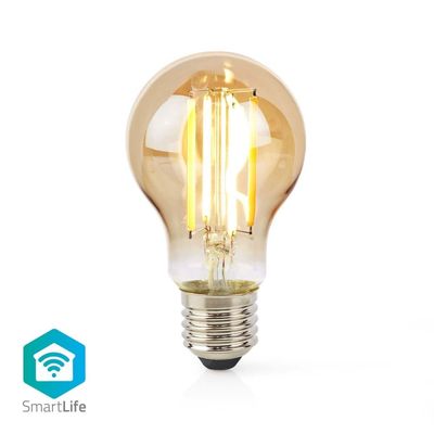 SmartLife LED Lyspære | Wi-Fi | E27 | 806 lm | 7 W | Varm Hvit | 1800 - 3000 K | Glass | Android™ / IOS | pære | 1 stk.