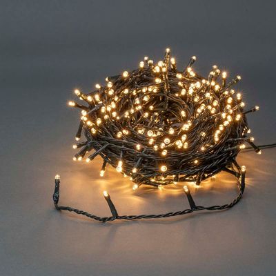 Julebelysning | Streng | 720 LED's | Varm Hvit | 54.00 m | Lyseffekter: 7 | Innendørs eller utendørs | Nettstrøm drevet